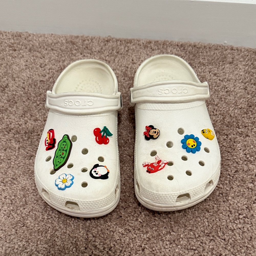 White crocs